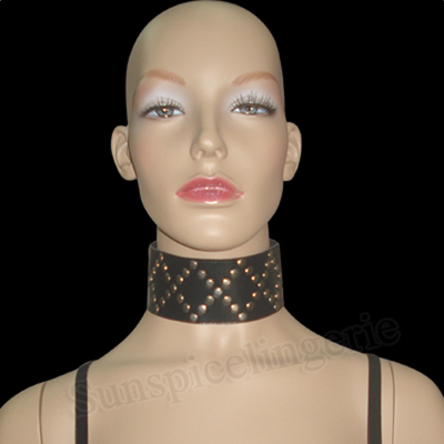 sunspice-sexy-lingerie-SM Bondage-Neck Collars