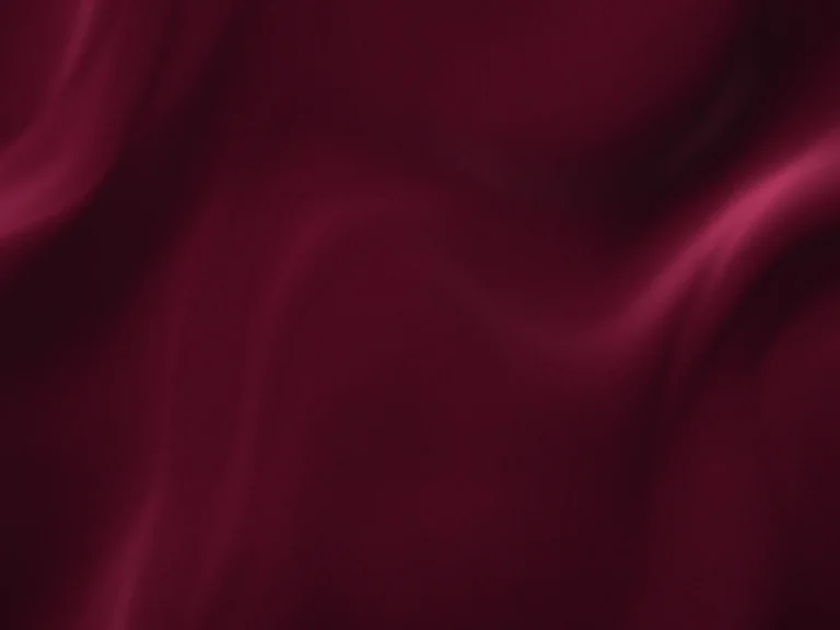 Illustration of draped wine-red velvet